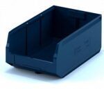Ящик Iplast Logic Store 12.405.1 (500х225х150) синий, сплошной