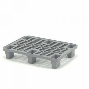 Поддон Iplast 02.116 легкий на ножках (800х600х140) серый, перфорированный с бортиком