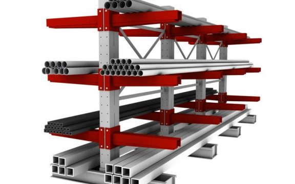 Виды и особенности консольных стеллажей