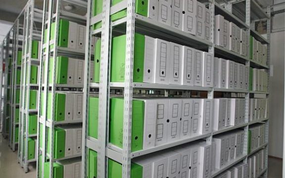 Сфера использования архивных стеллажей