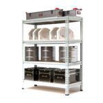 Стеллаж ТИТАН МС-Т 2000x1525x610 (4 полки)