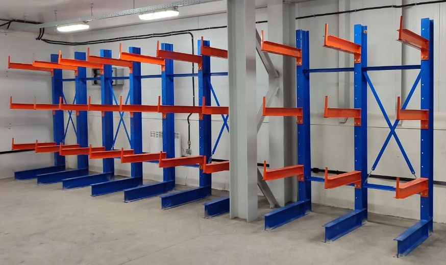 Изображение категории Стеллажи консольные для длинномерных грузов