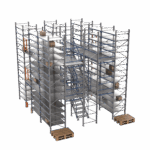 Мезонин на рамах 3D