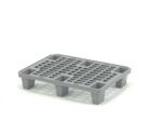 Поддон Iplast легкий на ножках серый, перфорированный с бортиком